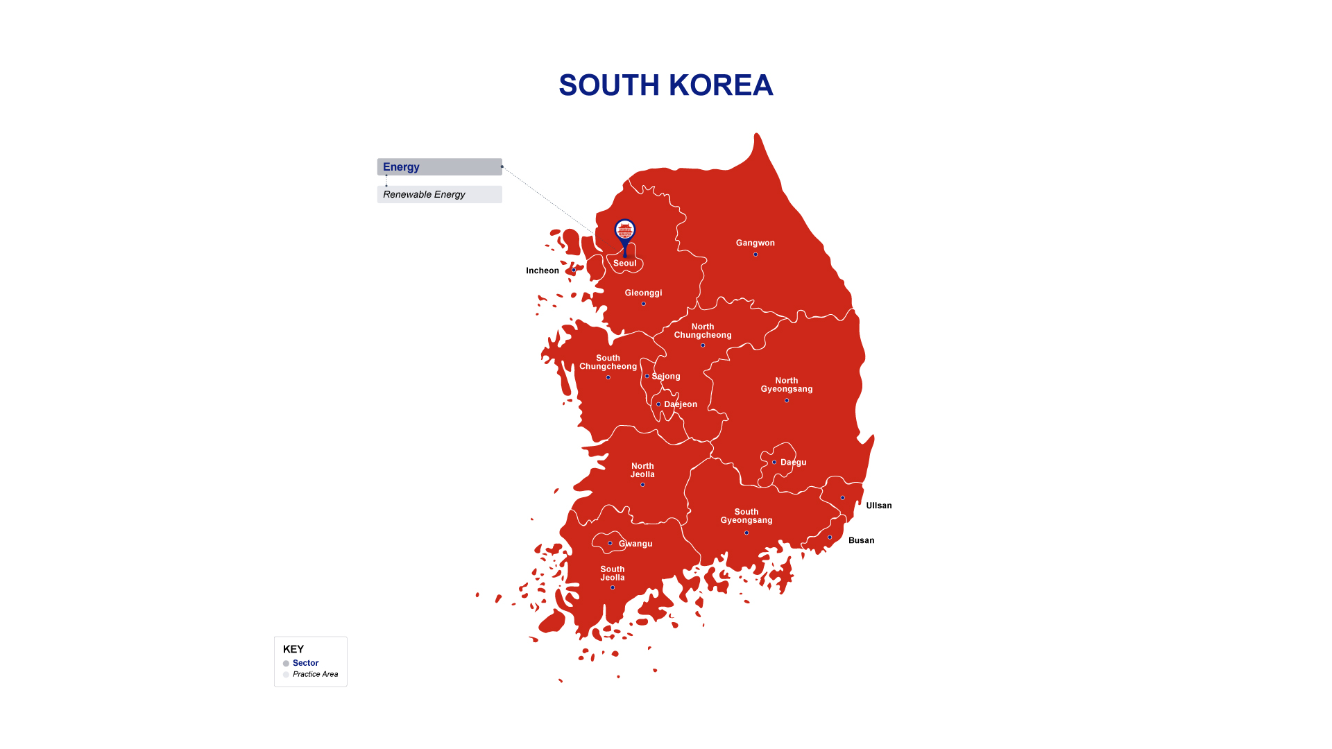 South-Korea-Map